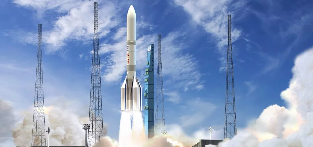 Pierwsze wystąpienie Ariane 6 w całej okazałości