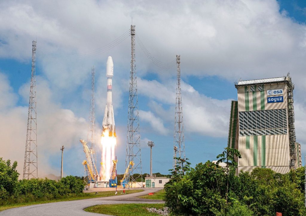 W Gujańskim Centrum Kosmicznym przechowywane są trzy rakiety Soyuz