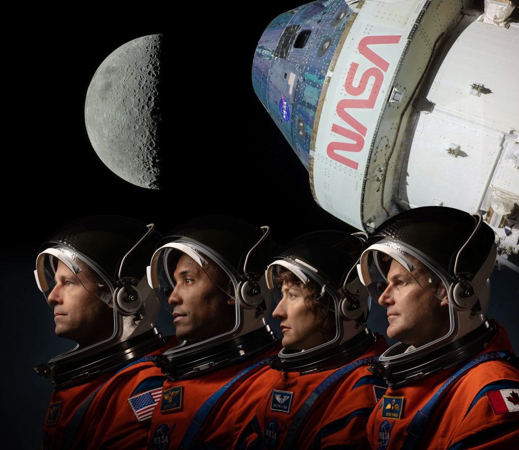 Znamy astronautów, którzy polecą w stronę Księżyca