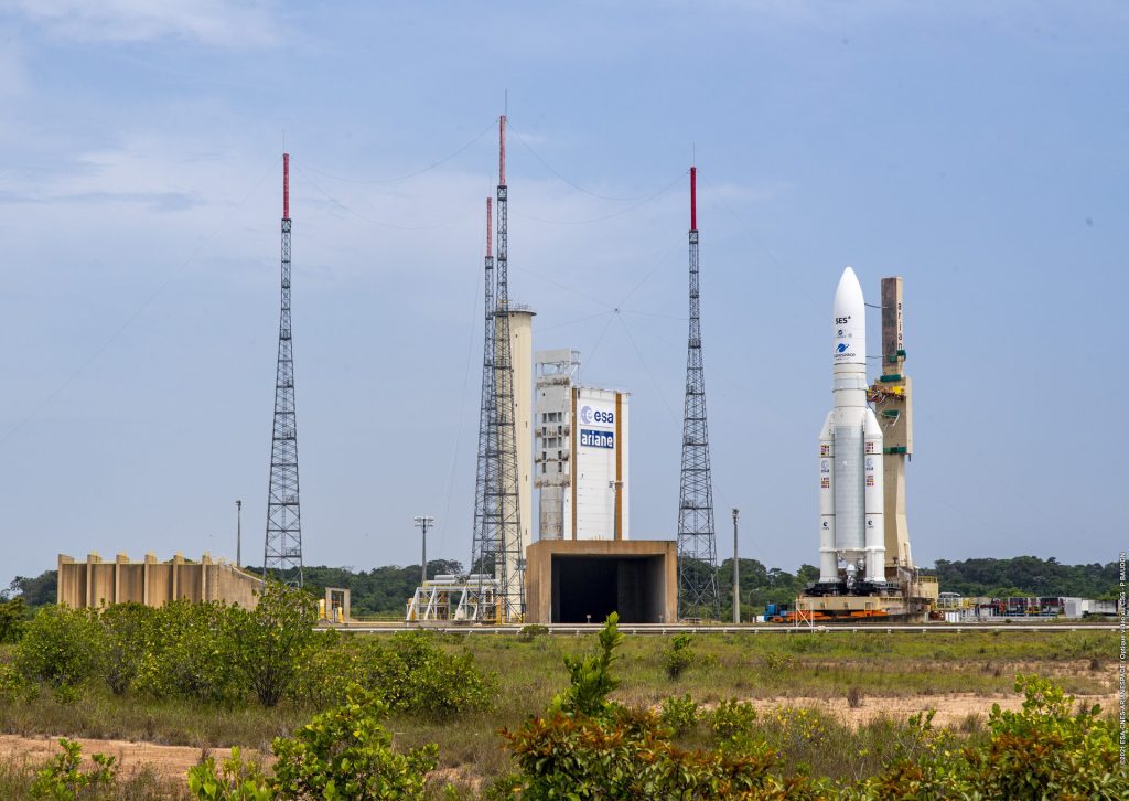 Ostatni lot Ariane 5 opóźniony
