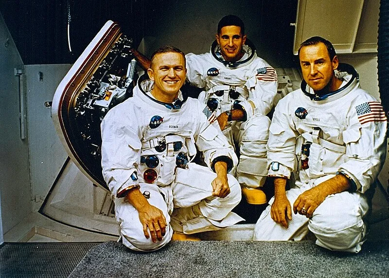 Załoga Apollo 8: Borman, Anders i Lovell (NASA)