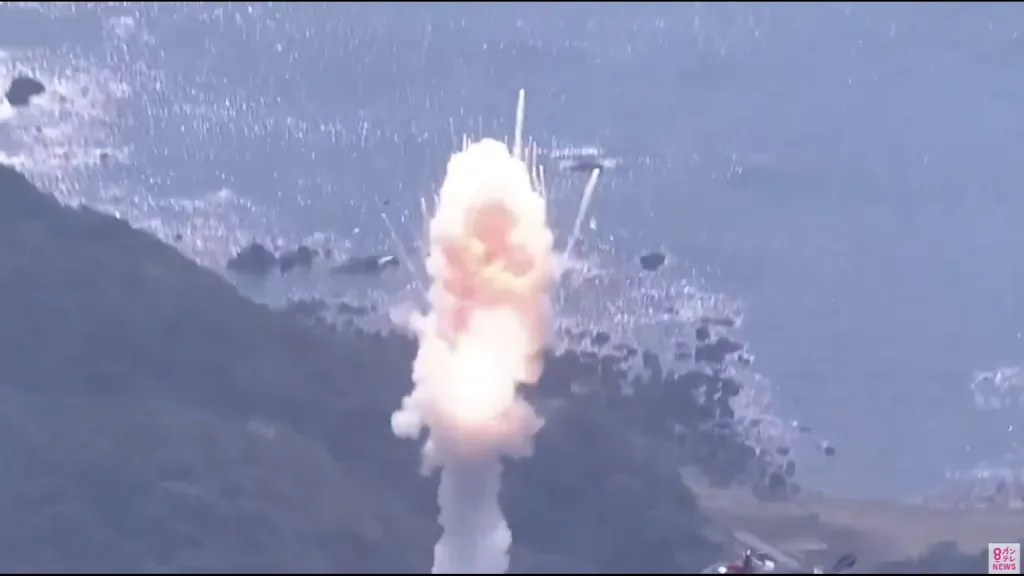 Japońska rakieta eksplodowała tuż po starcie